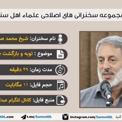بازگشت به سوی الله | سخنرانی شیخ محمدصالح پردل 11